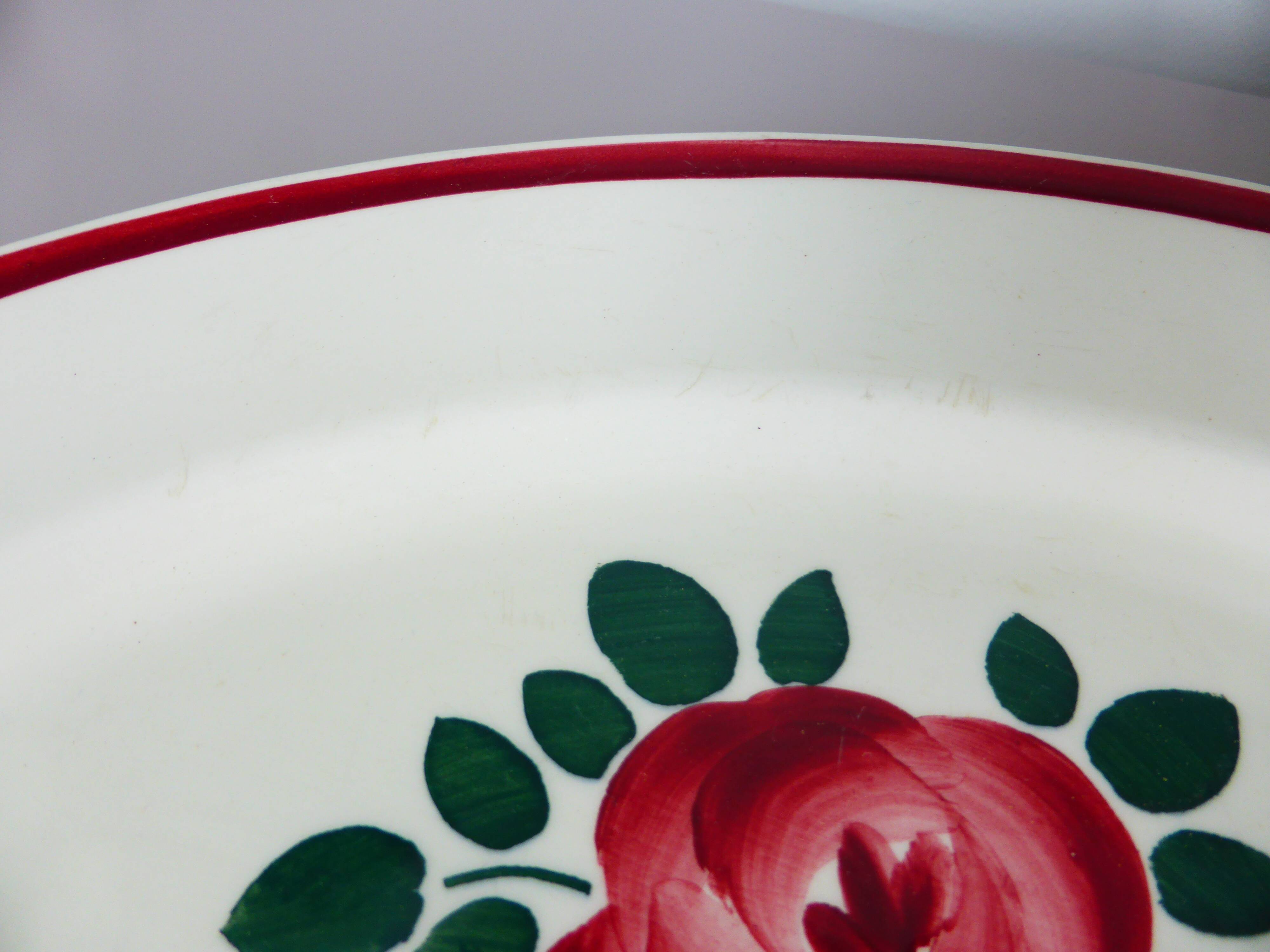 Oval serving dish HBCM model Gisèle 2008152