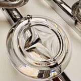 Pair of Space Age 70s double wall lights