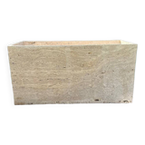 Travertine planter
