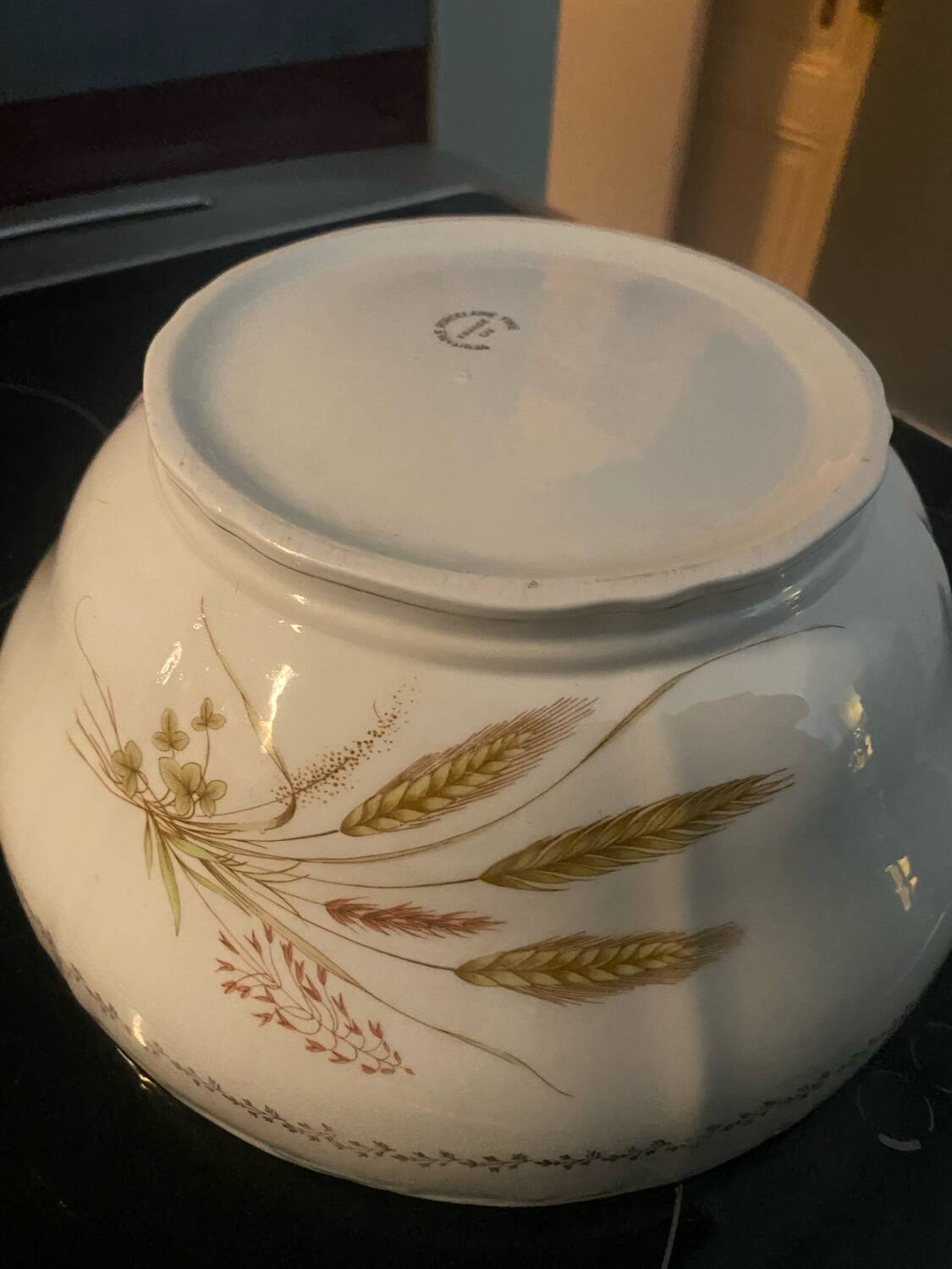 Fine porcelain salad bowl