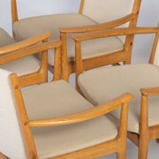Armchairs by Kai Lyngfeldt Larsen for Søren Willadsen, Denmark, 1950s, Set of 4
