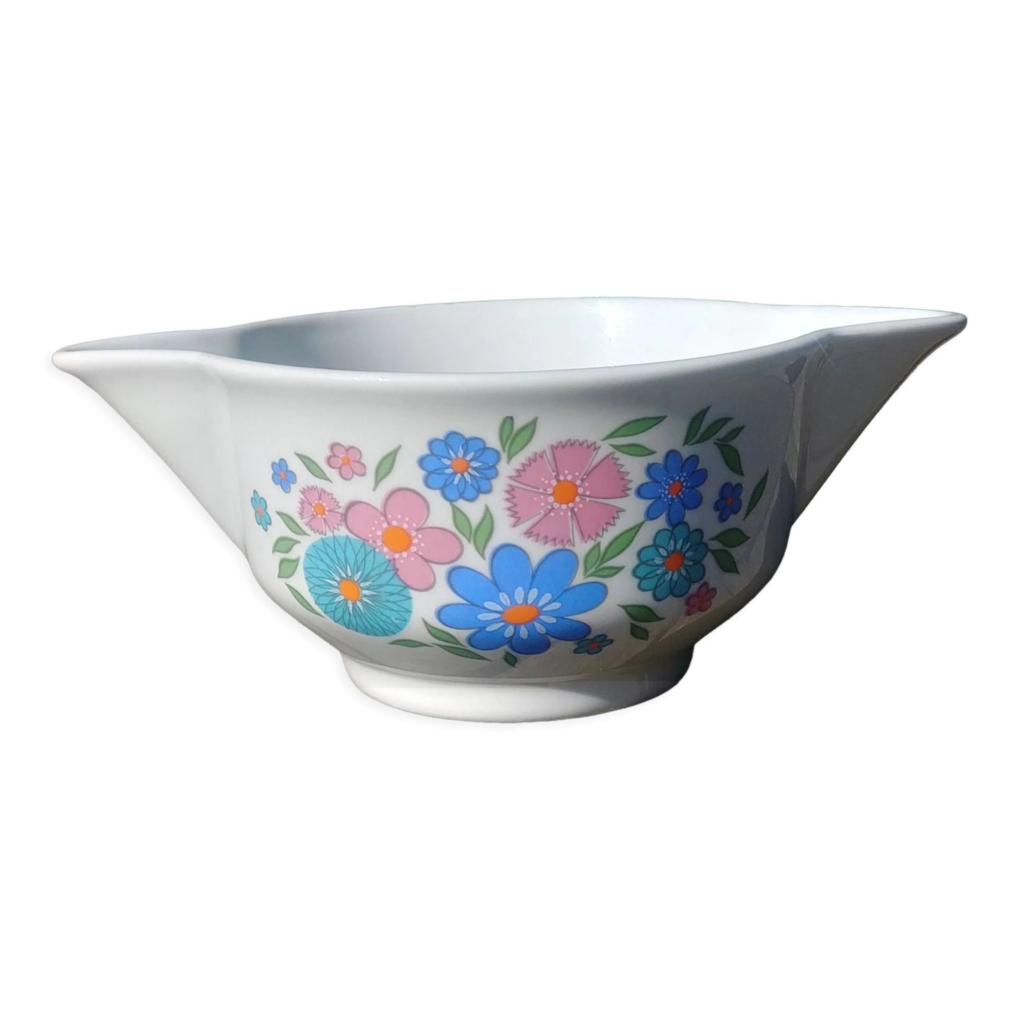 Serving bowl/saucière in porcelain Vintage 70s from Tognana