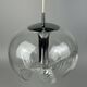 60s 70s ceiling lamp hanging lamp Peill & Putzler "Wave" Koch & Lowy Design