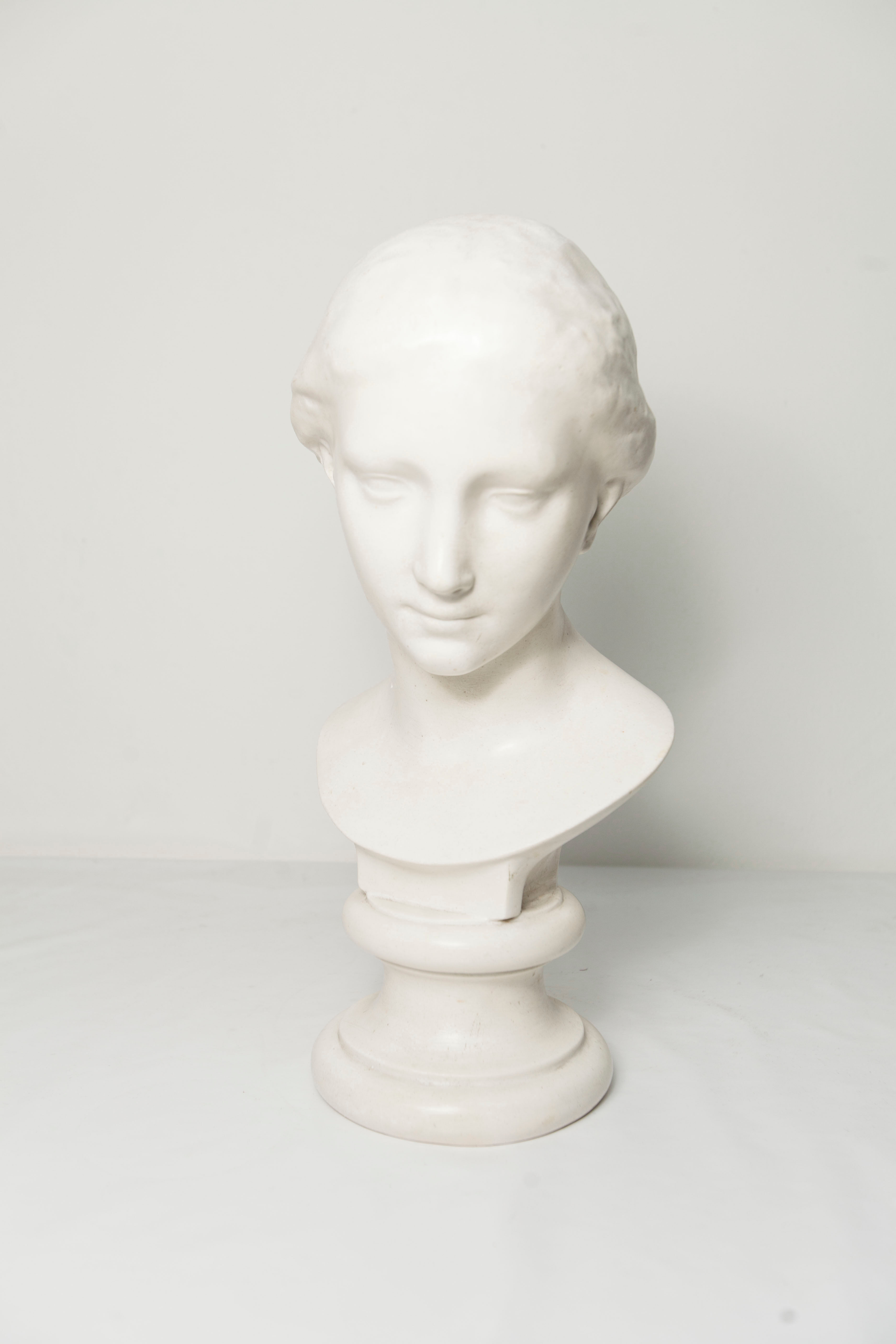 Buste femme en marbre 43cm musée Louvre 1445