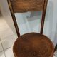 Suite de 4 chaises bistrot Mundus Joseph Hoffmann Austria Bielitz années 1908