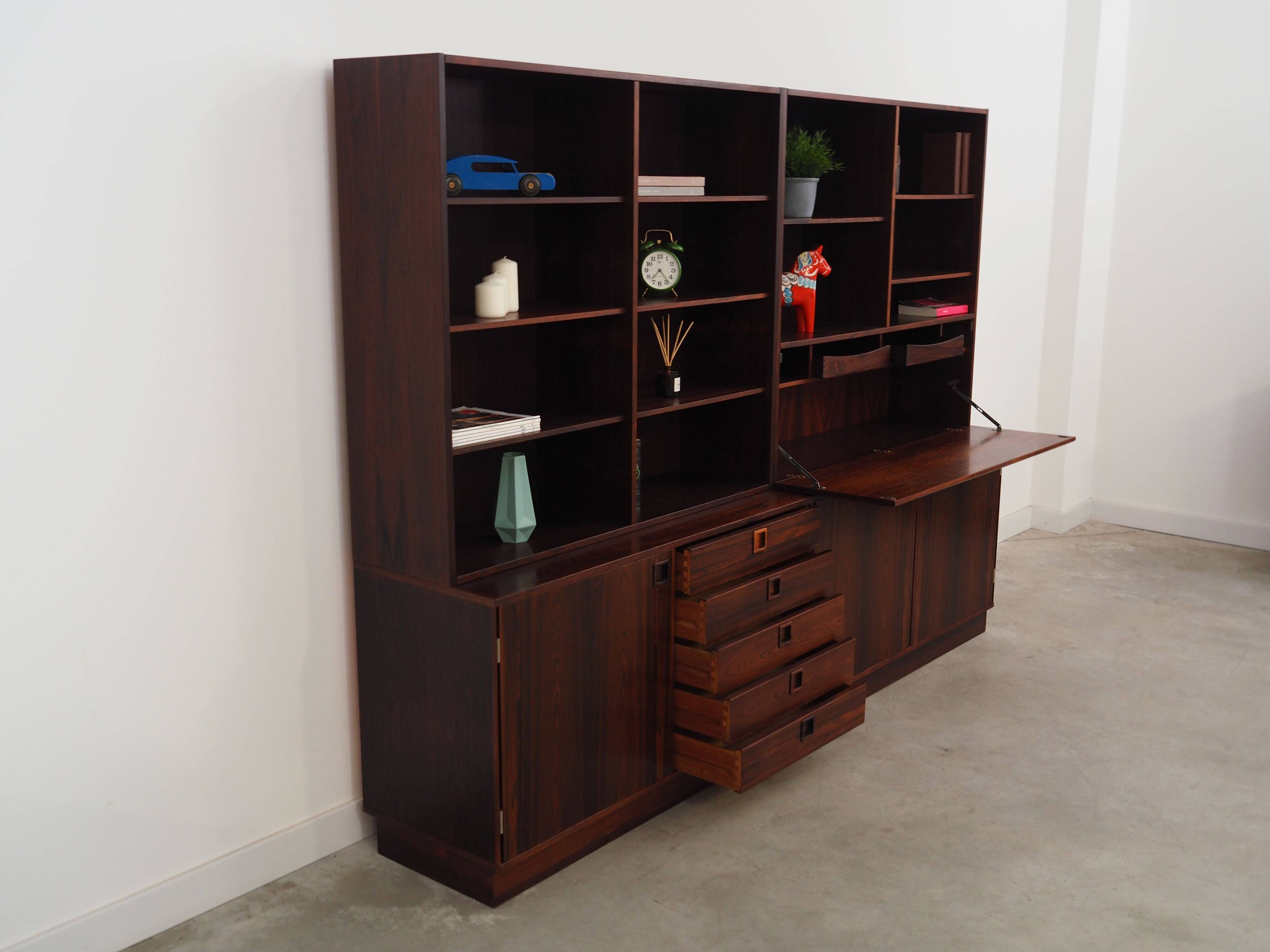 Set of rosewood bookcases, Danish design, 1970s, designer: Peter Løvig Niel