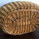 Panier en osier tressé