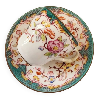 Minton Sarreguemines Porcelain Coffee Cup