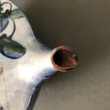 Glazed terracotta teapot