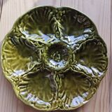 6 vintage ceramic oyster plates from Gien