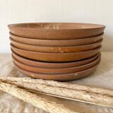 Vintage stoneware plates