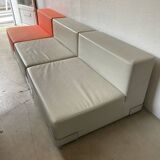 3 modular Plastics armchairs by Piero Lissoni for Kartell, 1970
