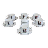 Coffee service Villeroy & Boch model "Hansi d’Alsace"