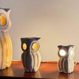 Ensemble de lampes à poser « Hibou » – attribué à Albert Tormos – Pier