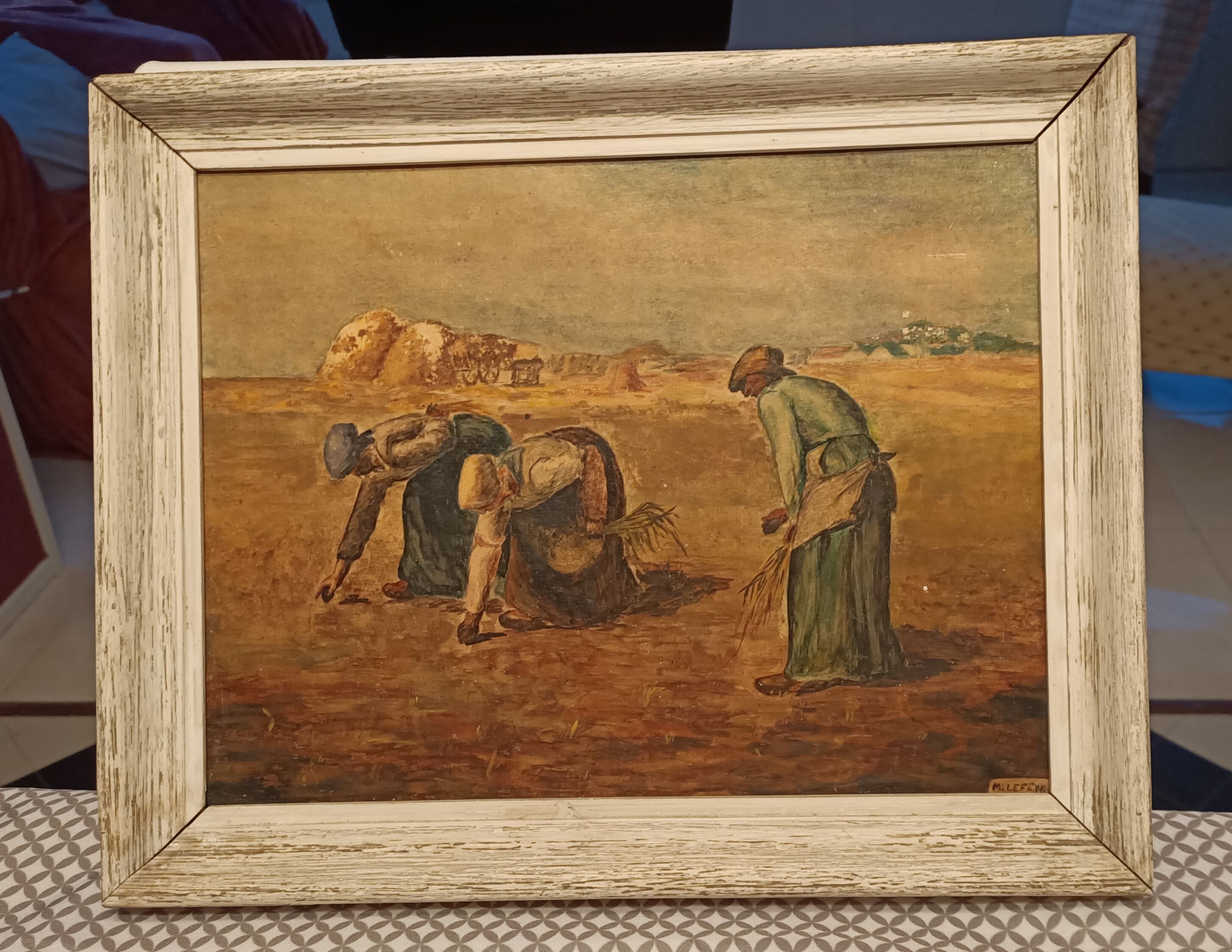 Painting by Mr. Lefevre