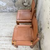 Paire de chaises Pierre Chapo S11