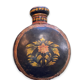 Indian painted metal jar