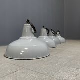 Light gray enamel Philips pendant lamps