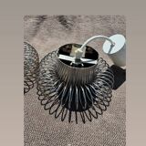 Pair of 70's Andrea Lazzari pendant lights for Morosini