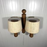 Uno Kristiansson wall lamp Pinus for Luxus Sweden 1970’s