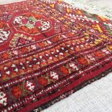 Vintage pure wool rug – 118 x 57cm
