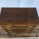 Former Vintage weekly ragsmaker 1950/1960 - retro - 4 drawers - compass feet - oak