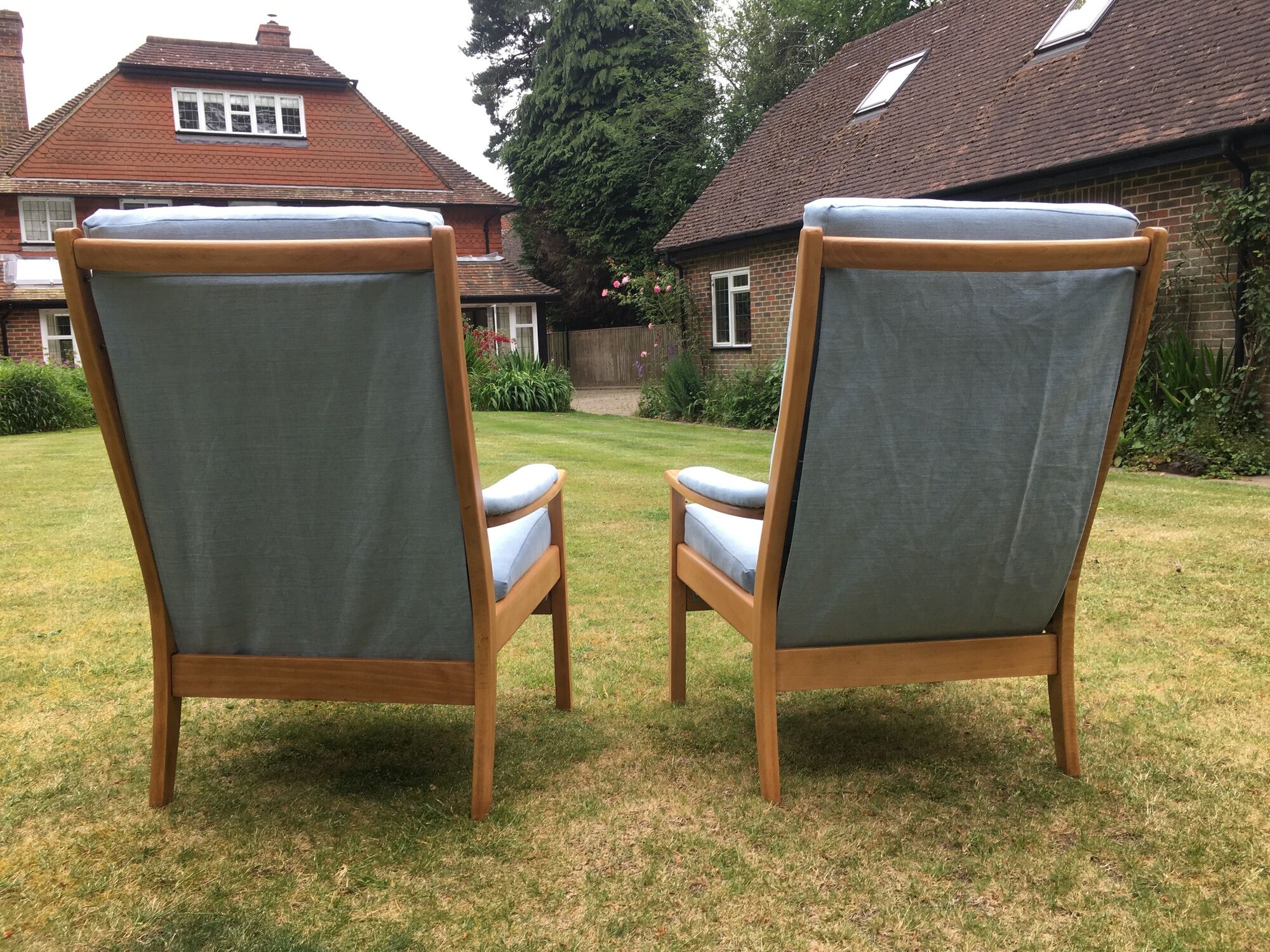 Pair of vintage armchairs