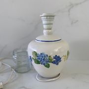 "Hortensia" table service from Luneville, earthenware, 80 pieces