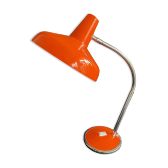 Orange desk lamp 70s