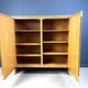 Vintage Belgian oak cabinet, 1970s