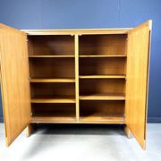 Vintage Belgian oak cabinet, 1970s