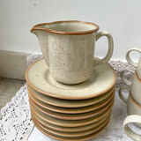 Speckled sandstone coffee service