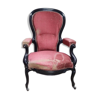 Voltaire armchair with rack and pinion XIX°
