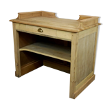 Ancien comptoir de magasin en bois, 1900