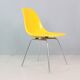 Charles & Ray Eames Set of 4 Yellow "La Fonda" Chairs for Herman Miller, 1960