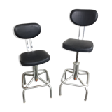 Pair of adjustable chairs