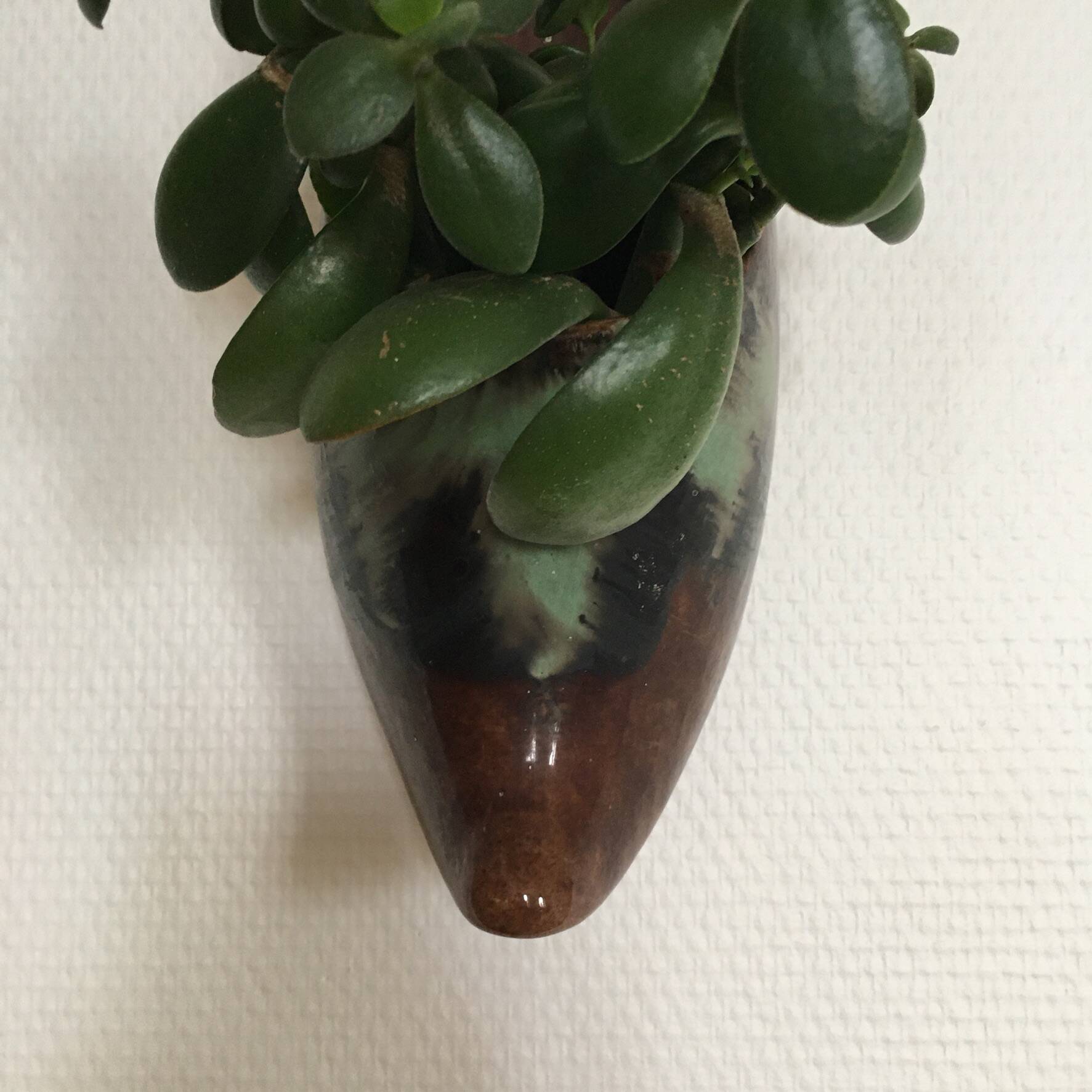 Ceramic wall planter