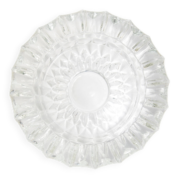 Cendrier en Cristal Vintage Milieu du Siècle, Italie, Années 1970