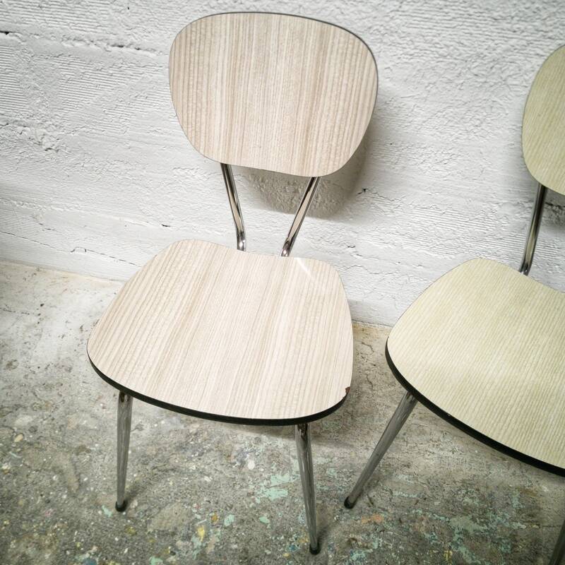 Formica chair duo