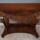 Mahogany console, Restoration period – first part of the 19th century.