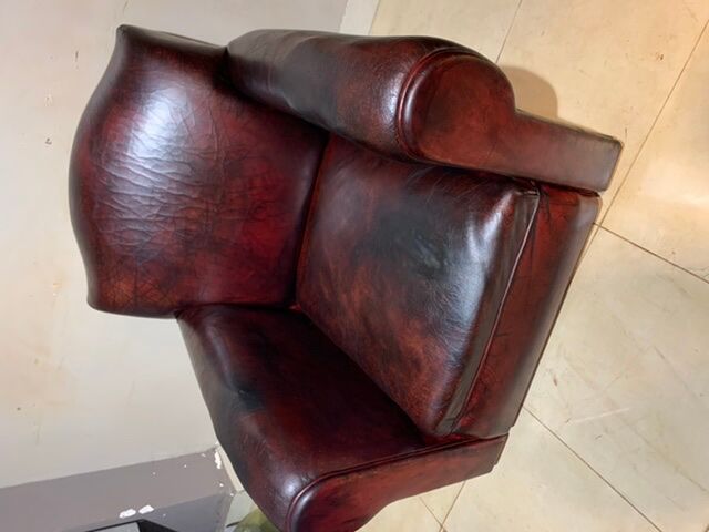 Paire de fauteuils club