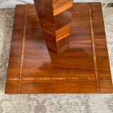 De Coene Art Deco floor lamp in marquetry