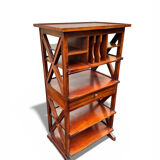 Bibus furniture with an adjustable shelf – vintage library furniture