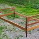 Vintage 50s oak daybed