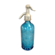 Former little siphon of bistro seltz water deco vintage blue bar Isère