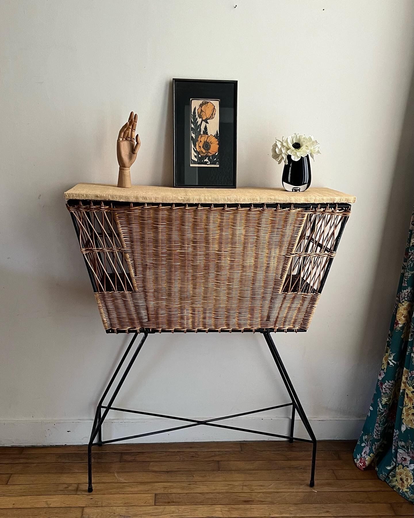 Rattan bar from the 50s/60s