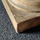 Terracotta column and decorative plaster