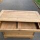 19th century Louis Philippe solid oak chest of drawers, renovated