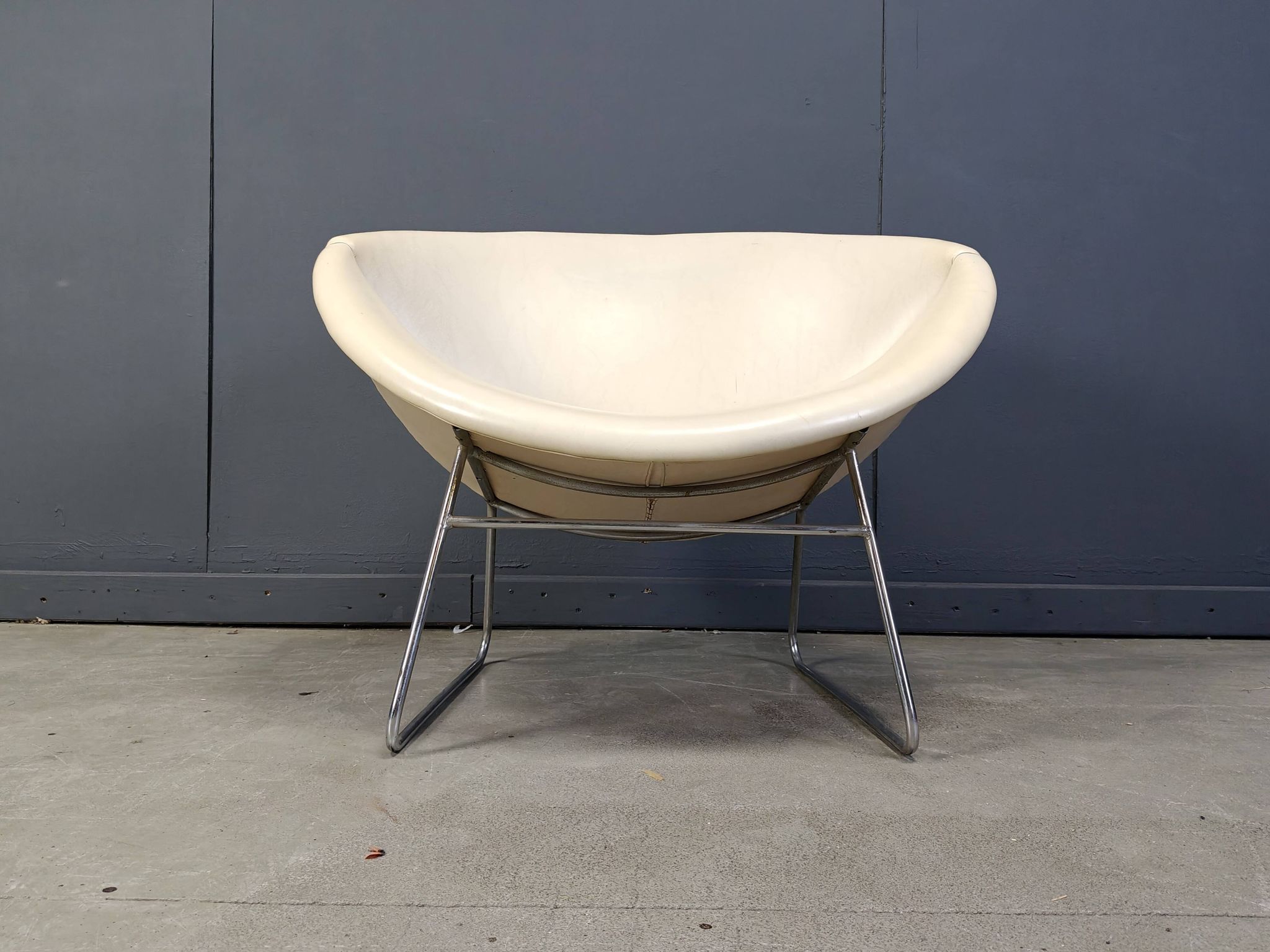 Vintage cocco Chair by Rudolf Wolf for Rohé Noordwolde, 1960s