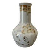 Sarreguemines ceramic vase